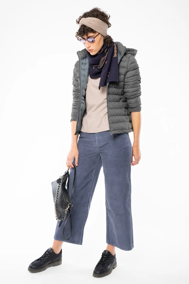 Weiche Daunenjacke aus recyceltem Polyester