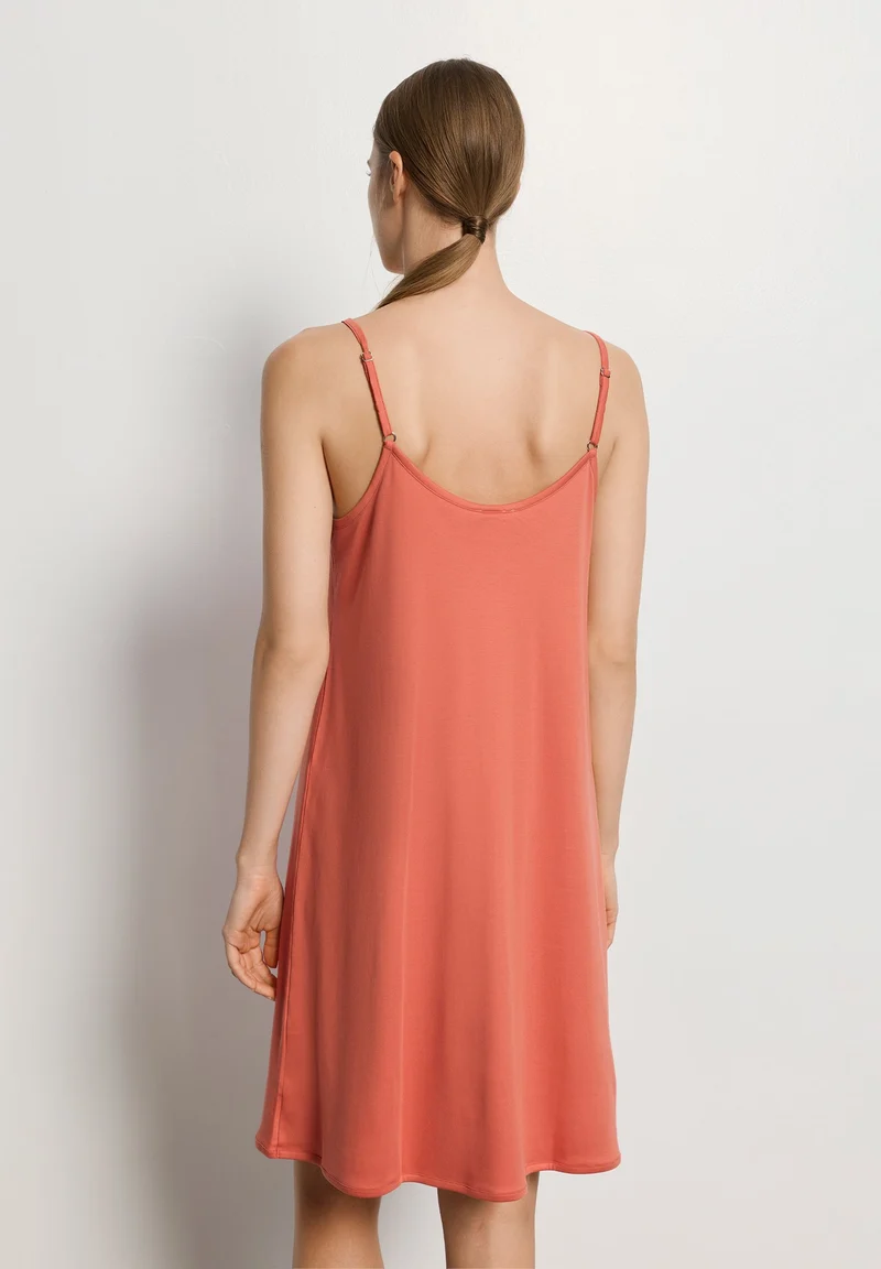 Cleo Spaghetti Dress 95cm | apricot brandy 079534-072294