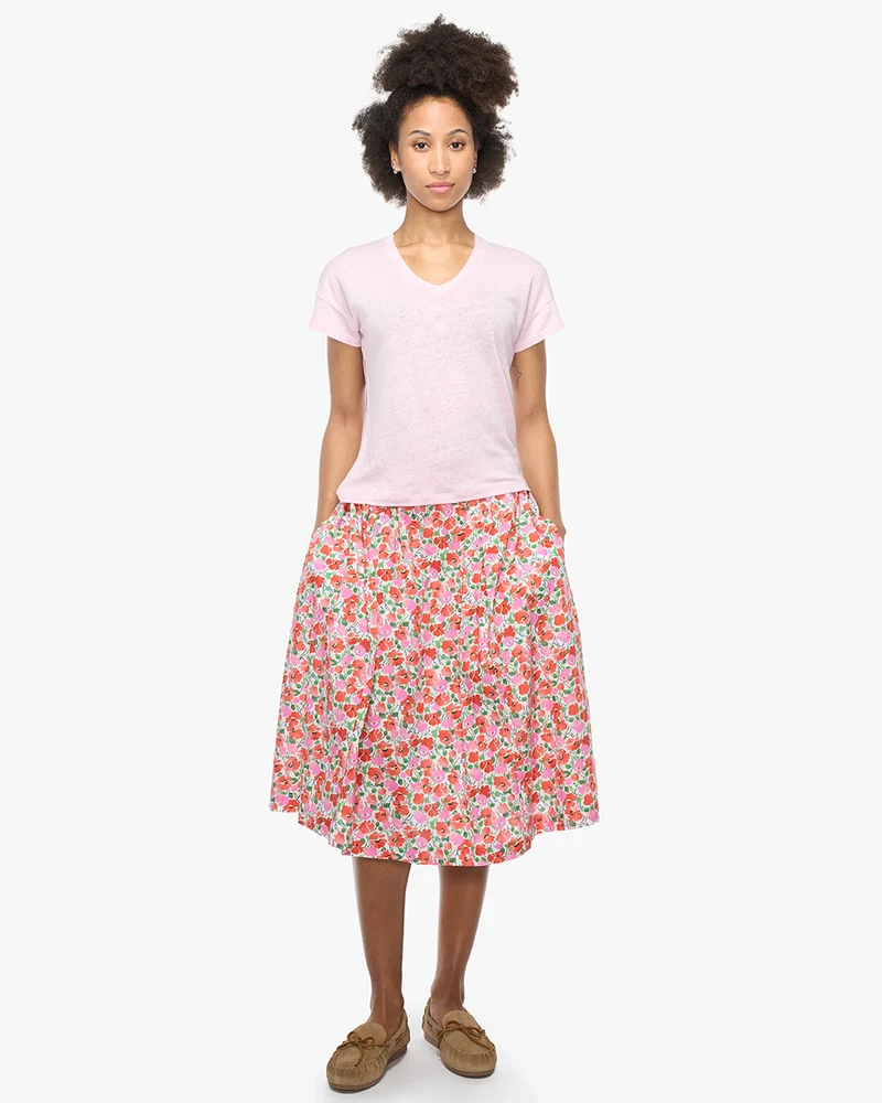 Elva solid | T-Shirt | Leinen