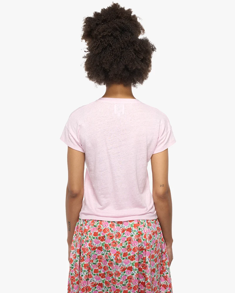 Elva solid | T-Shirt | Leinen
