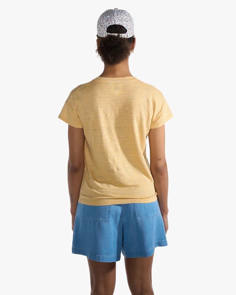 Elva stripes | Shirt | Leinen
