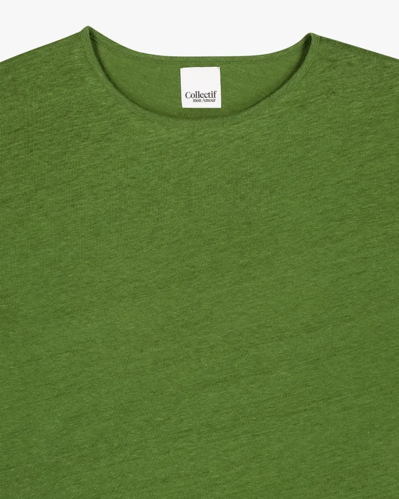 Marisa solid | T-Shirt | Leinen
