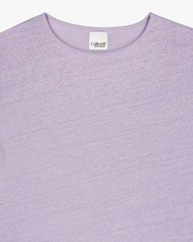 Marisa solid | T-Shirt | Leinen