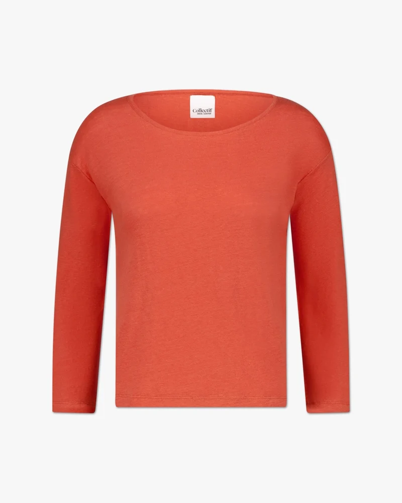 Marisa solid | T-Shirt | Leinen