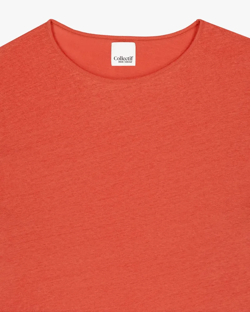 Marisa solid | T-Shirt | Leinen