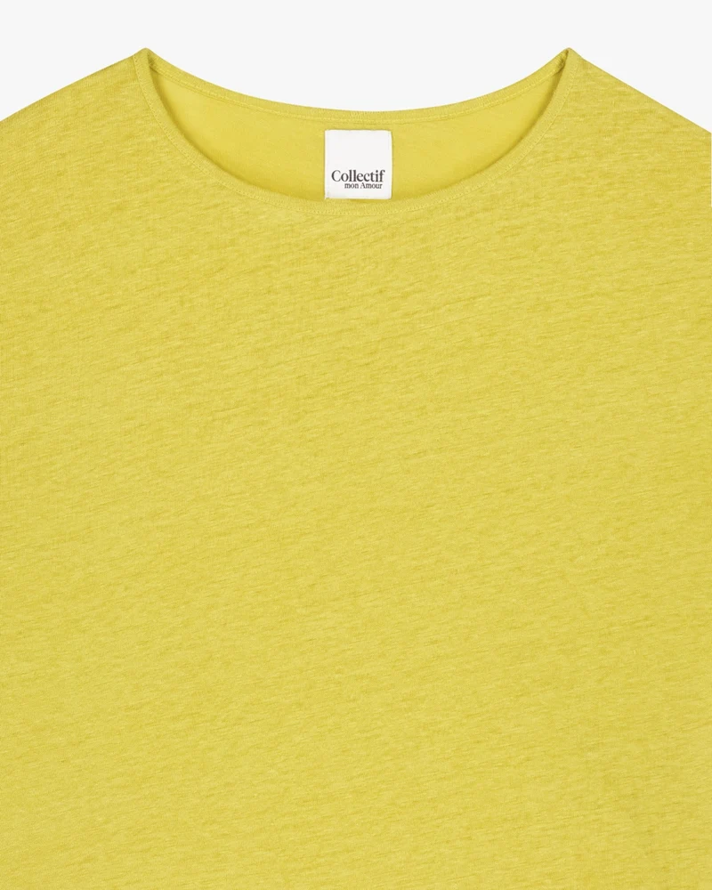 Marisa solid | T-Shirt | Leinen