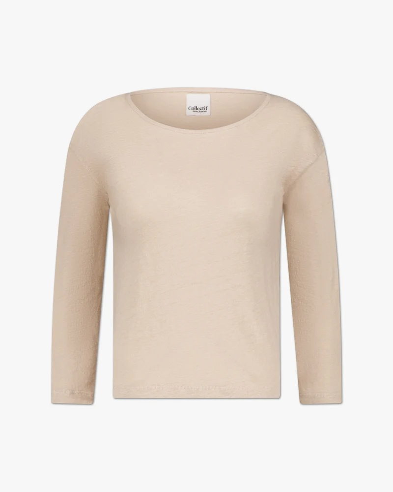 Marisa solid | T-Shirt | Leinen