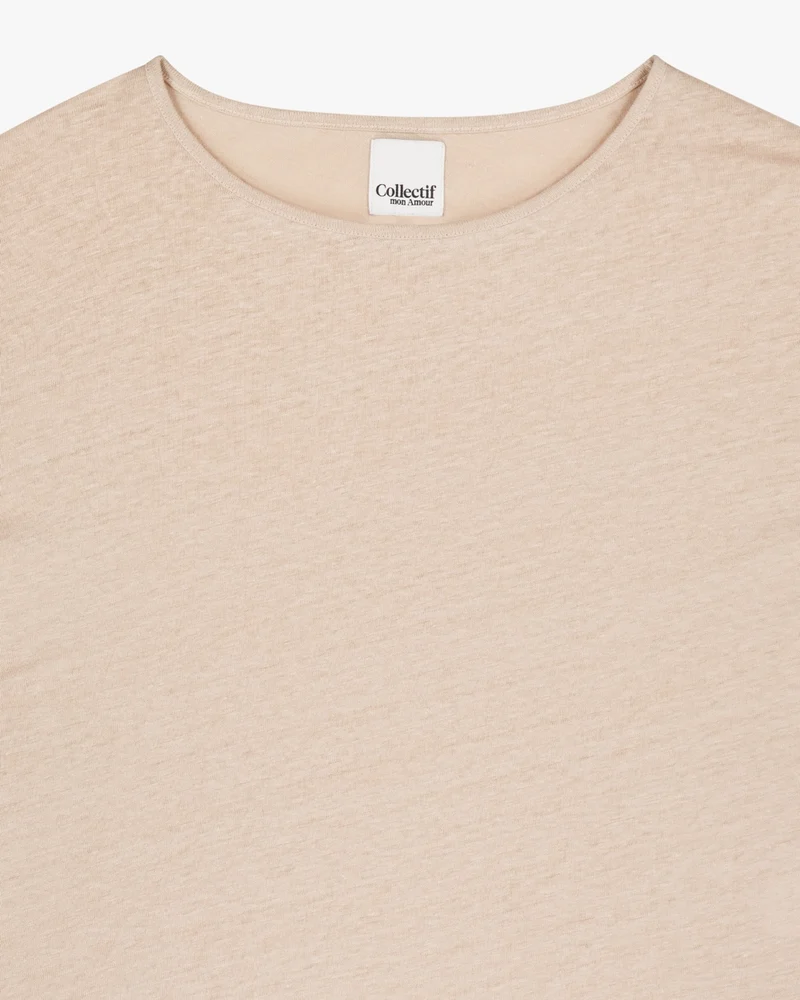 Marisa solid | T-Shirt | Leinen