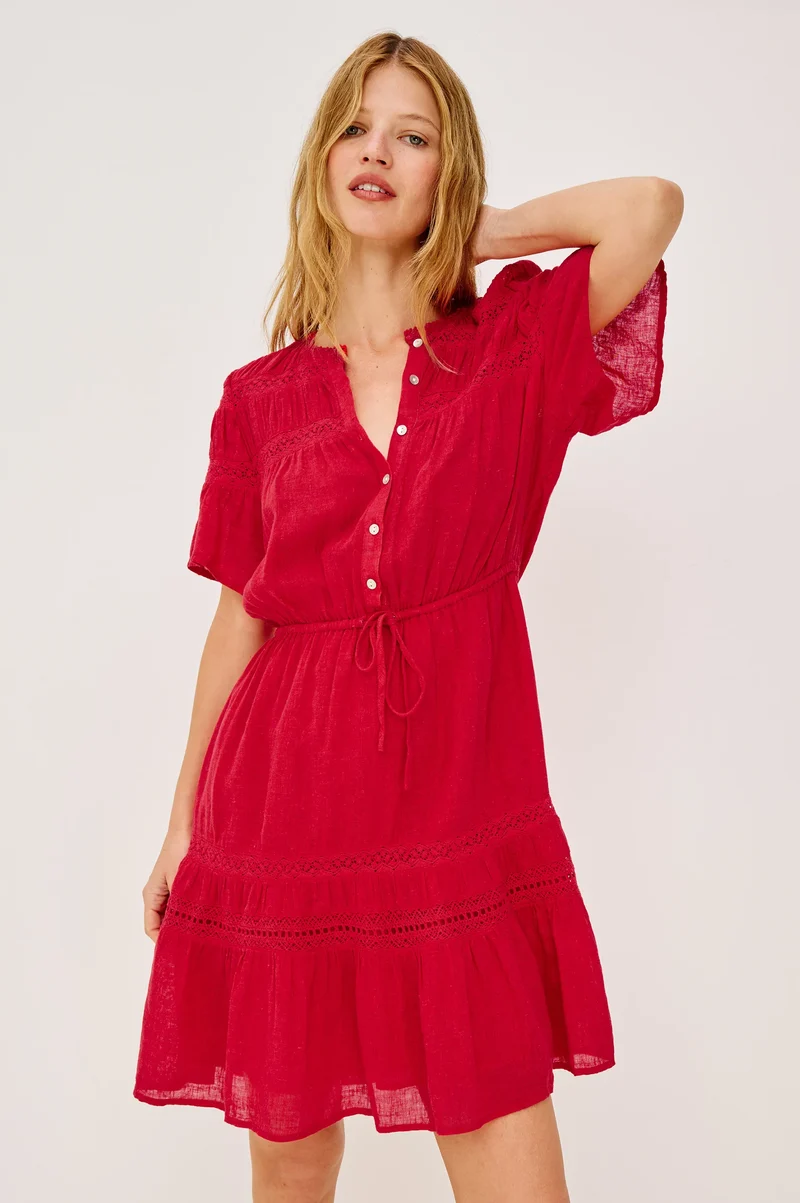 Winslow Dress Tomato