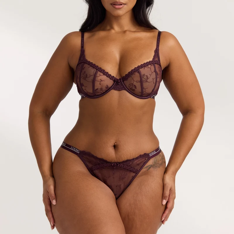 Reveal Balcony Bra - Fig