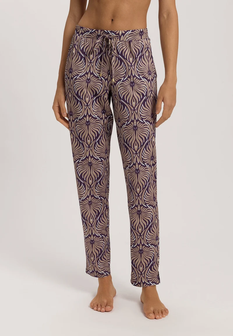 Sleep & Lounge Long Pants | amethyst damask 074845-073049
