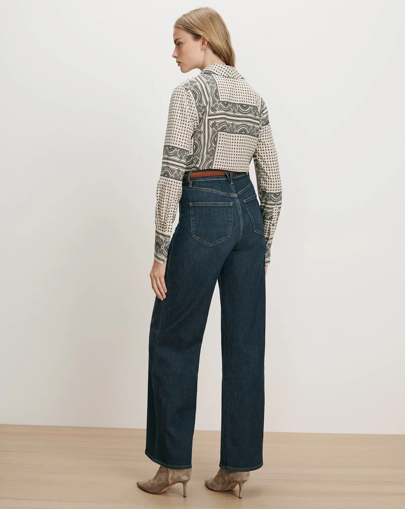 Monique Blouse Ecru Multi