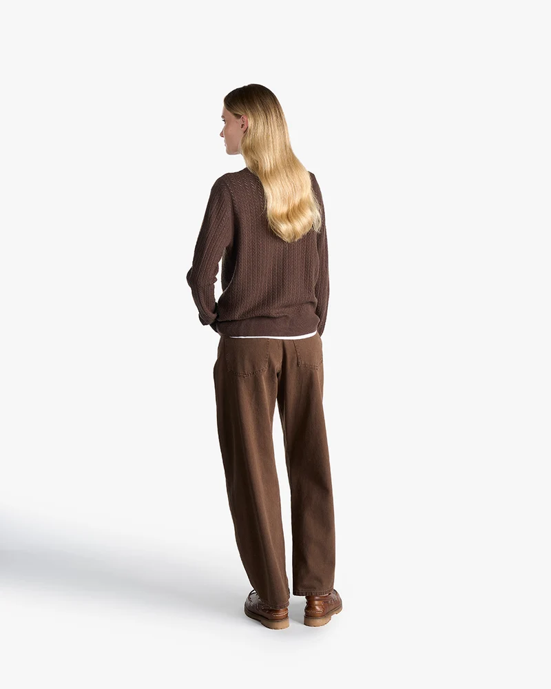 Svenja | Strickjacke | Seide, Cashmere