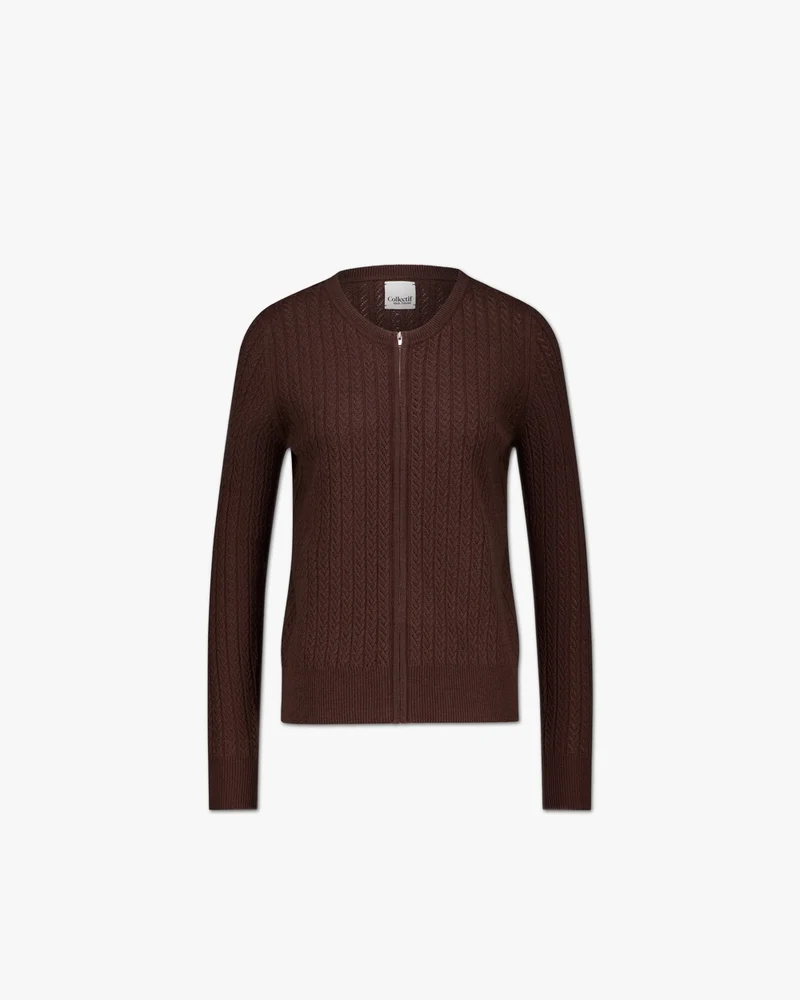 Svenja | Strickjacke | Seide, Cashmere
