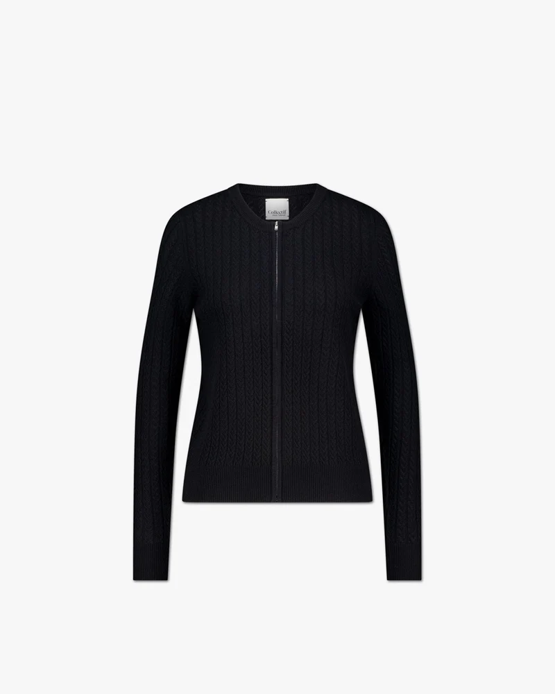 Svenja | Strickjacke | Seide, Cashmere