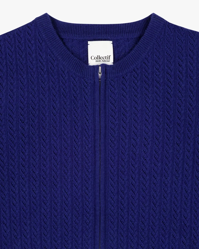 Svenja | Strickjacke | Seide, Cashmere