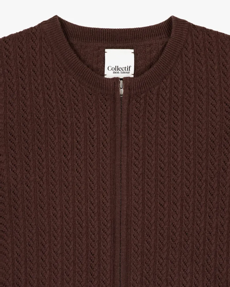Svenja | Strickjacke | Seide, Cashmere