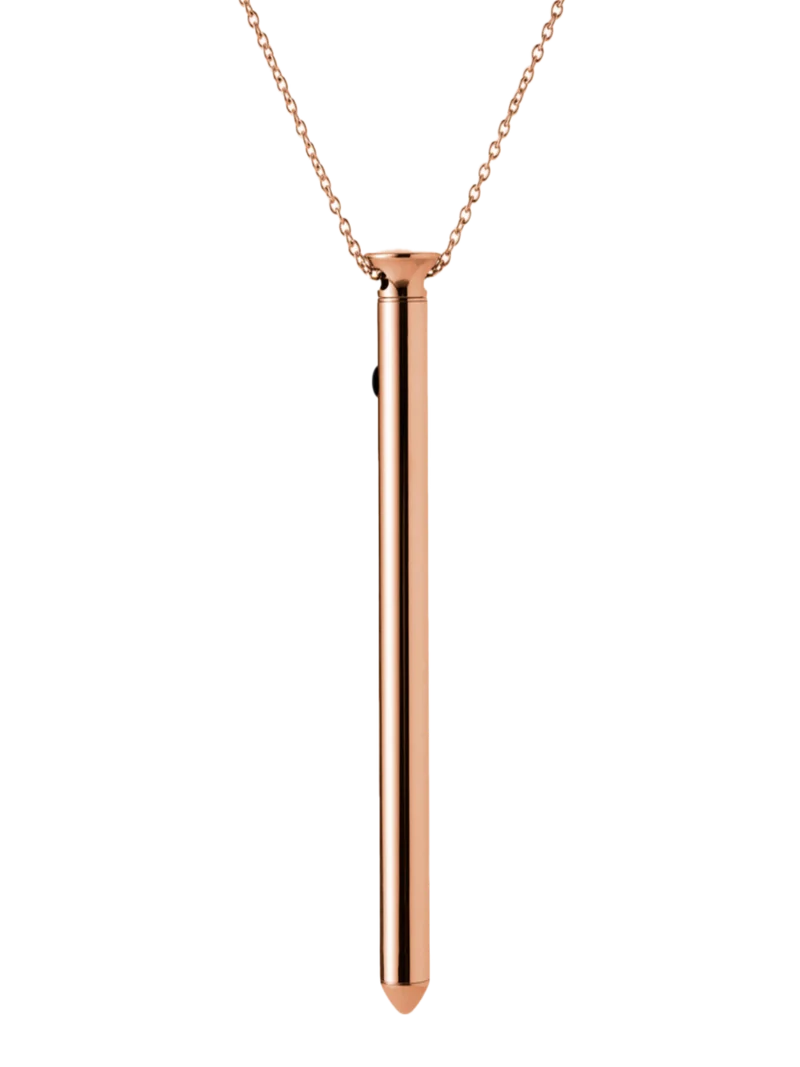 Crave Vesper 2 Vibrator Necklace Rose Gold