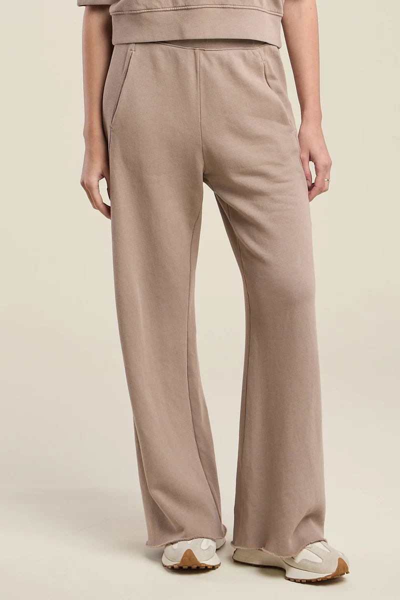 Qhilla Fleece Trousers Faded Coco