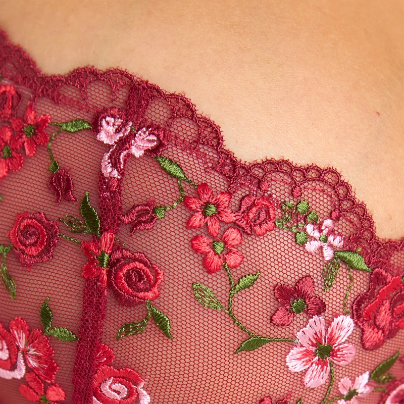 Giselle Intimates Bra (Set) - Wine