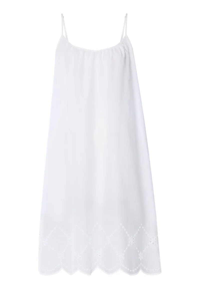 Lumi Spaghetti Dress 100cm | white 074729-070101