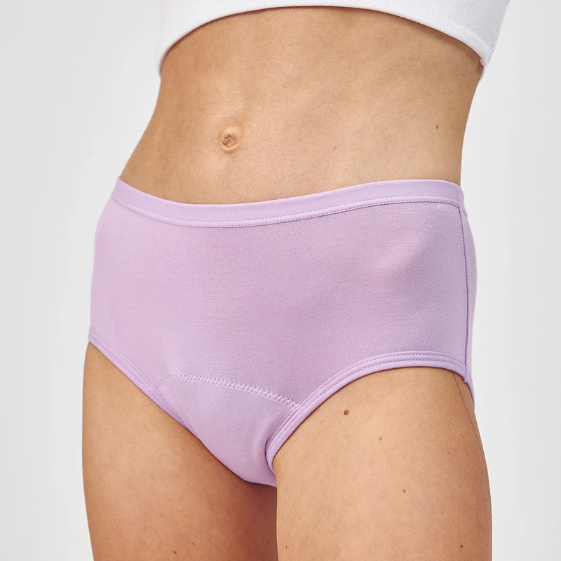 SNOCKS x femtis Teen Period Panty - LENE Hipster | Flieder