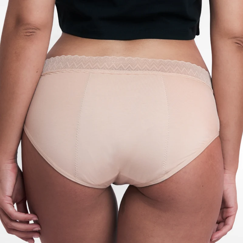 SNOCKS x femtis Period Panty - VIKA Hipster | Karamell