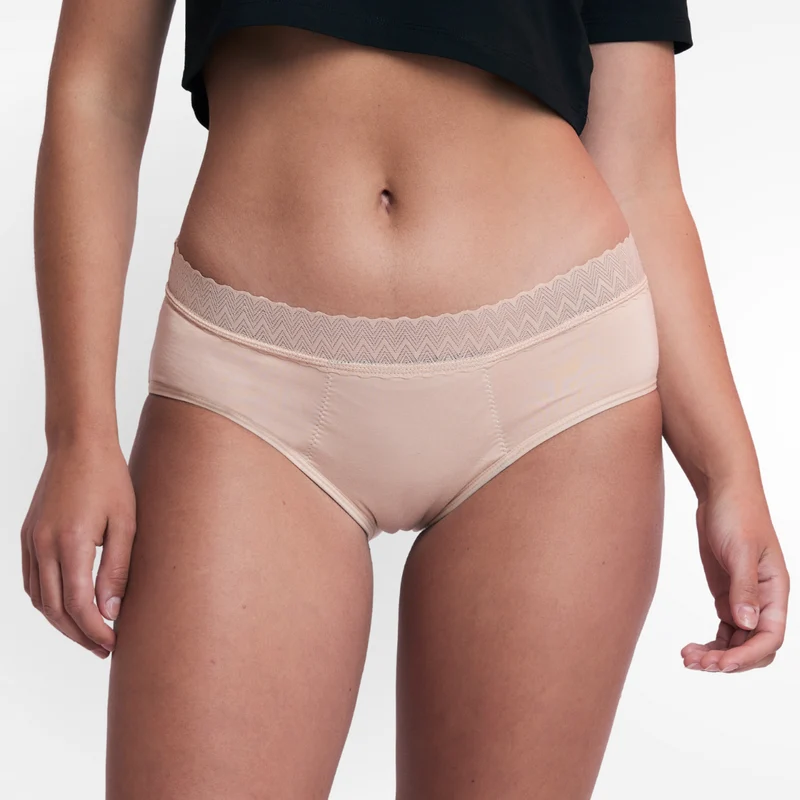 SNOCKS x femtis Period Panty - VIKA Hipster | Karamell