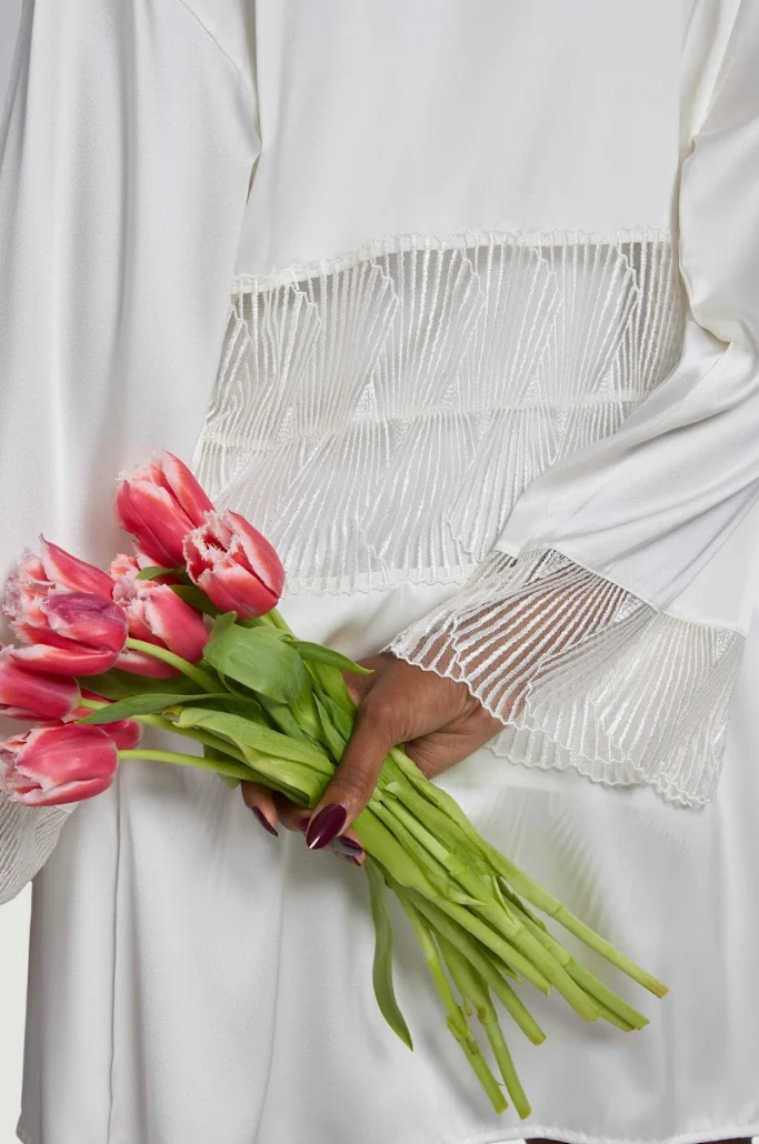 Coco de Mer Athena in Ivory Robe