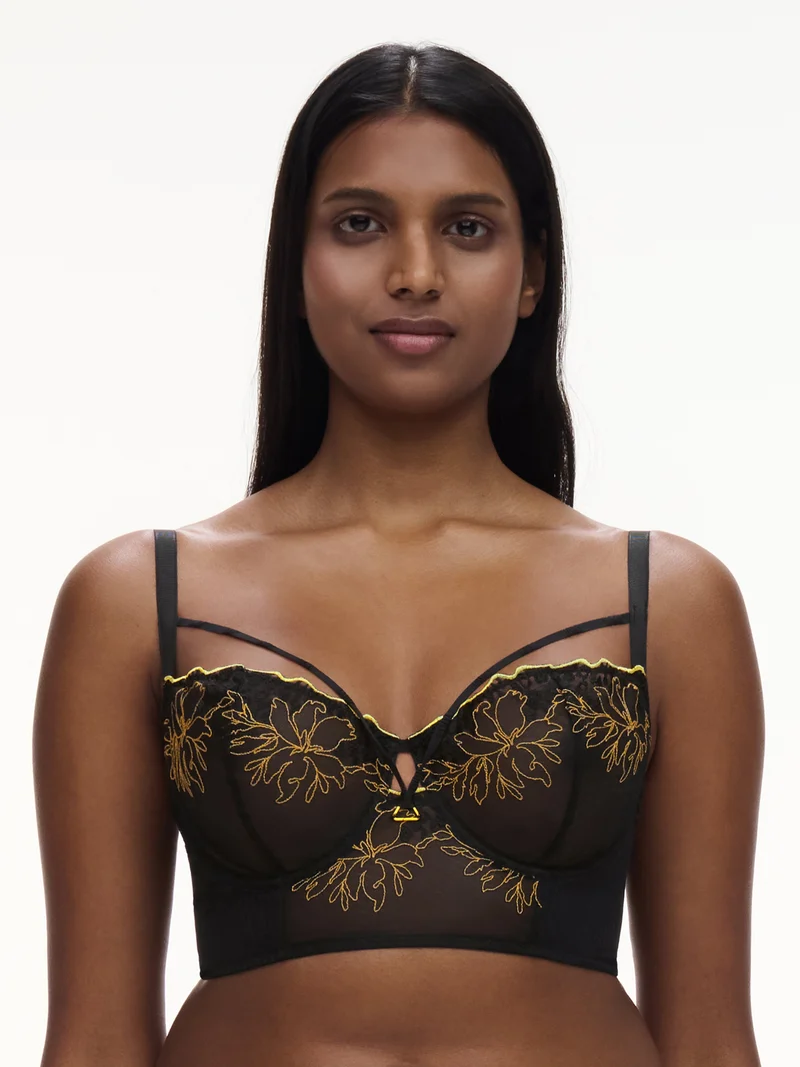 Chantelle - Spice Bustier Schwarz / Gelb