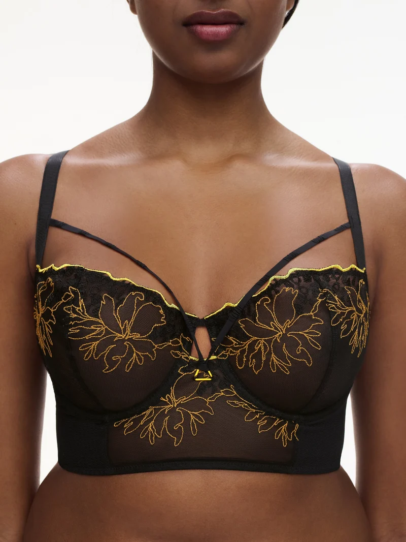 Chantelle - Spice Bustier Schwarz / Gelb