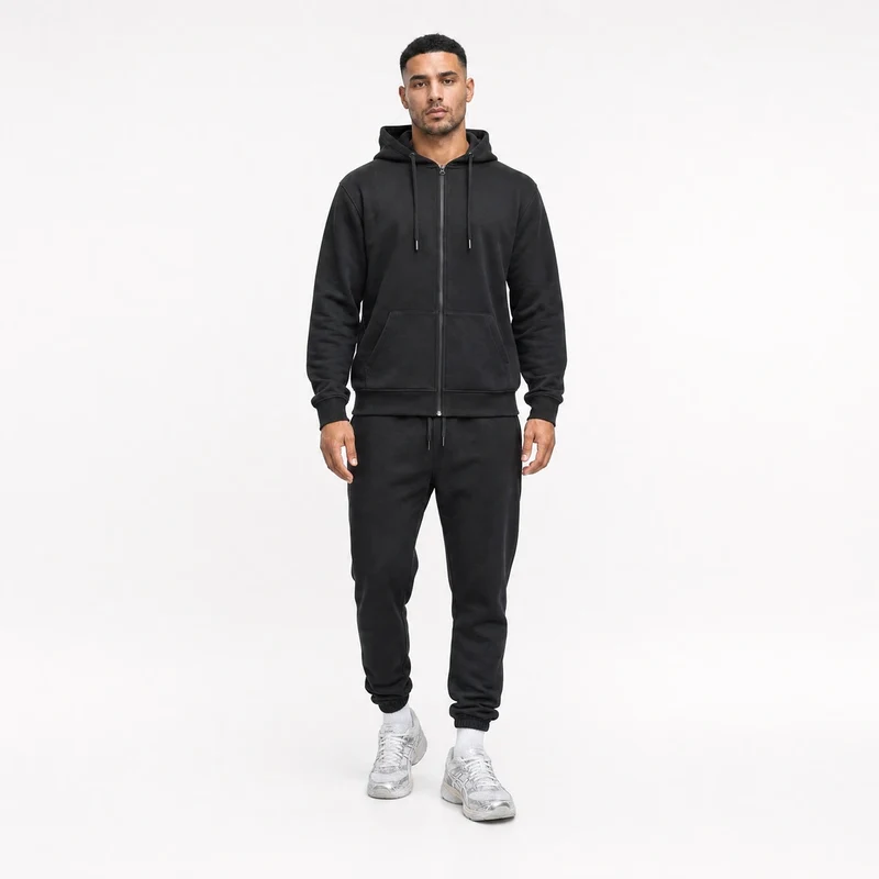 Sweatjacke Herren | Schwarz