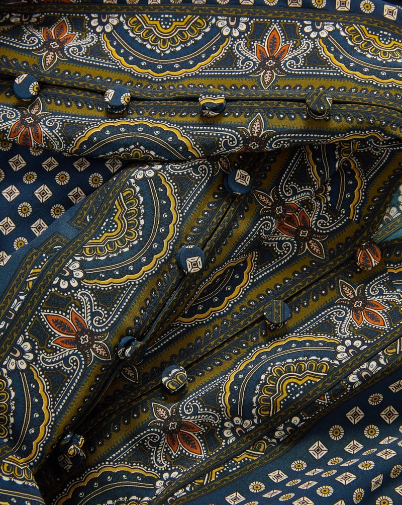Skye Dress New Navy Multi