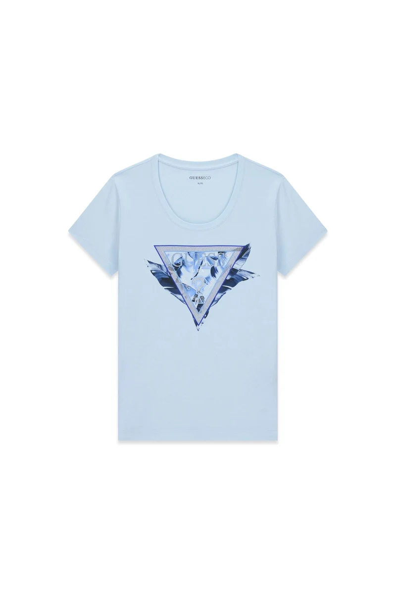 SS CN FEATHER TRIANGLE TEE