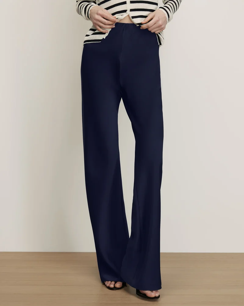 Braddock Wide Leg Pant Navy