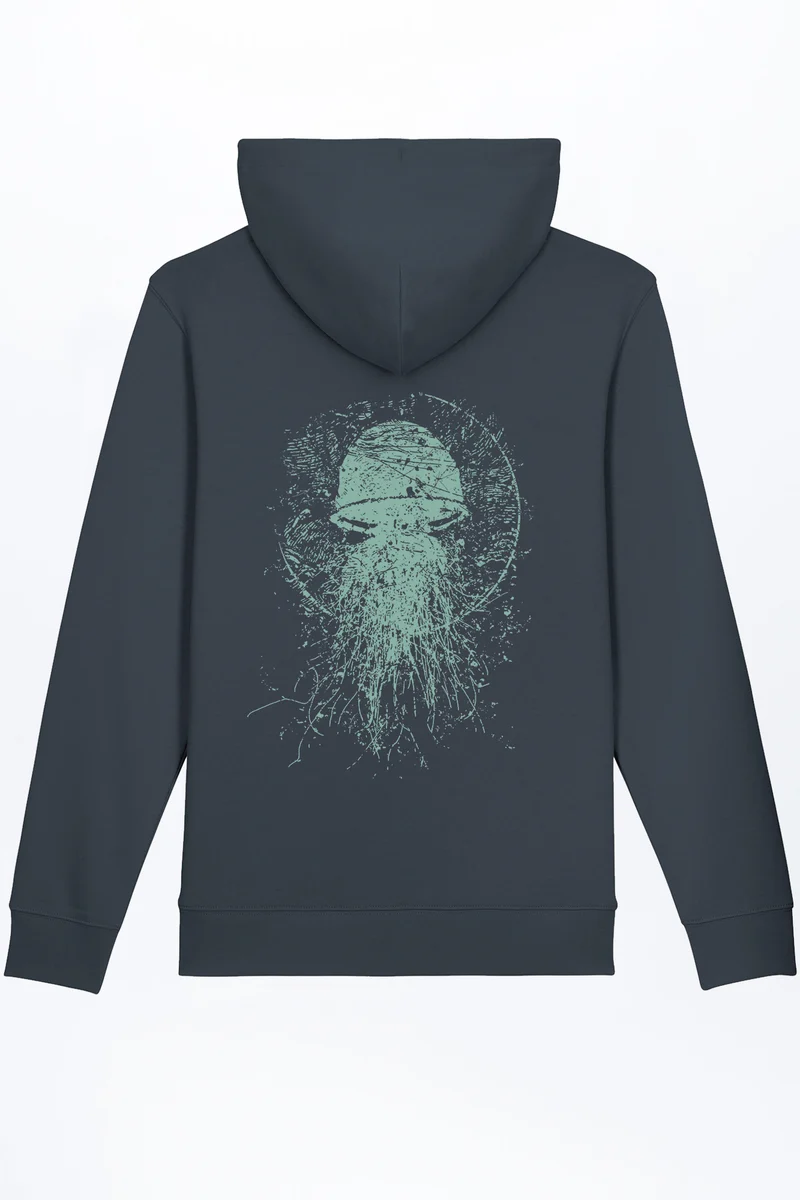 Qualle Hoodie aus Bio Baumwolle