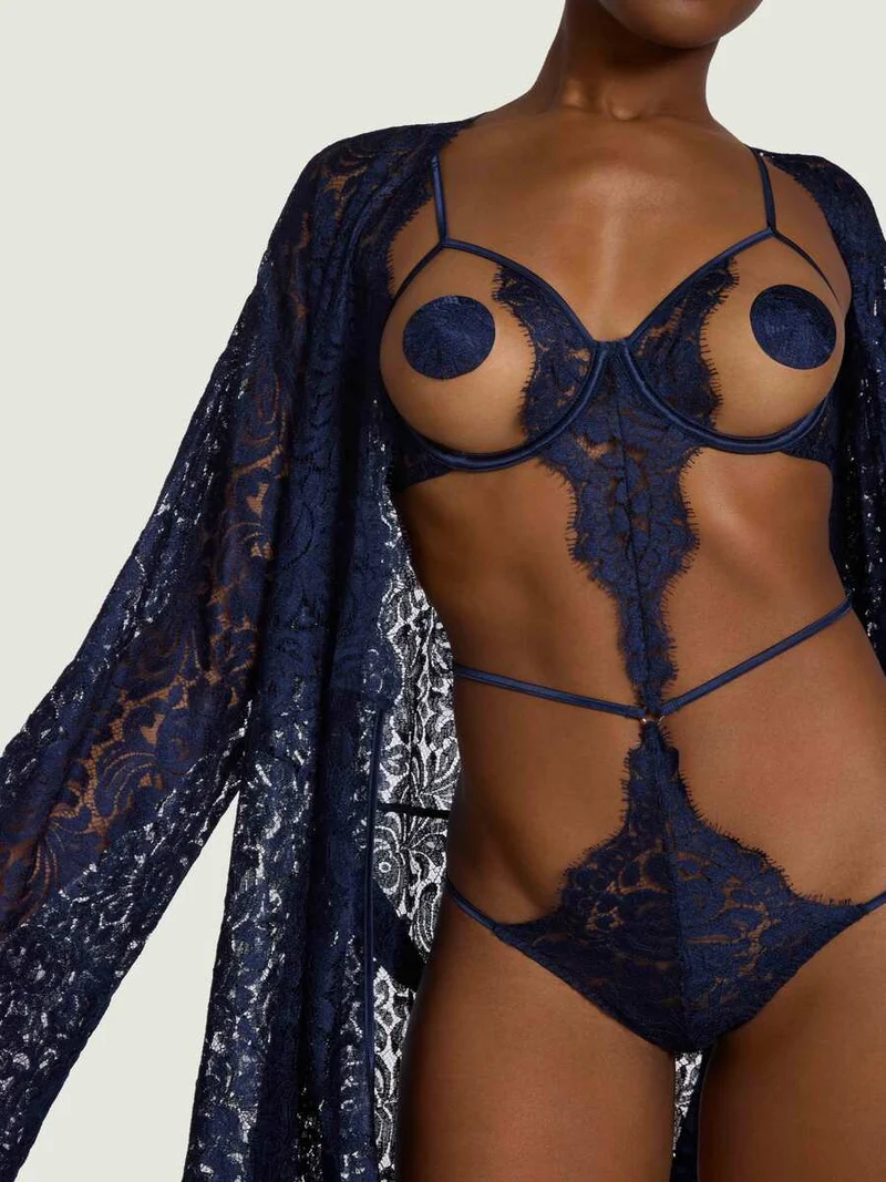 Coco de Mer Tamara Wired Open Playsuit