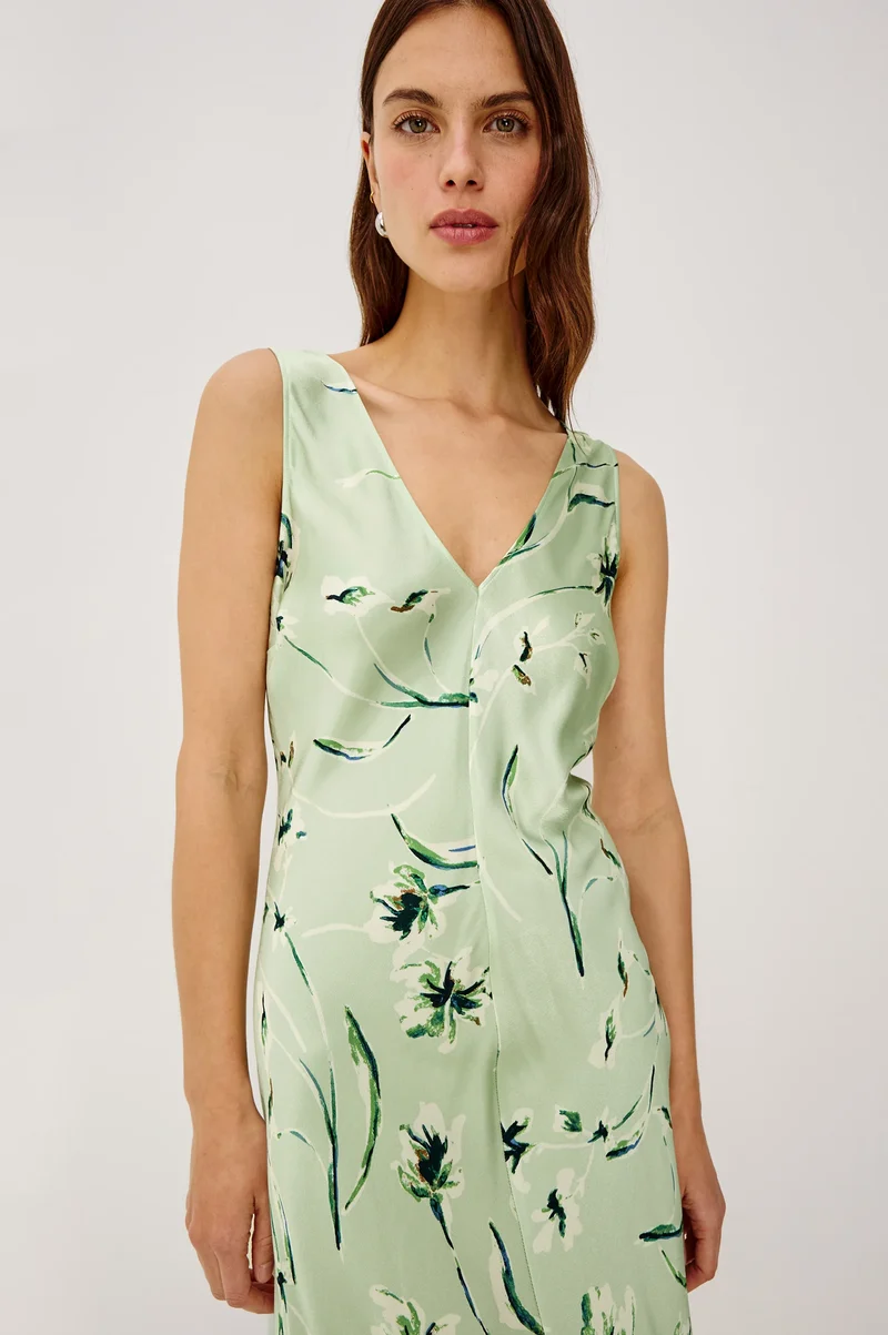 Camellia Dress Mint Linnea