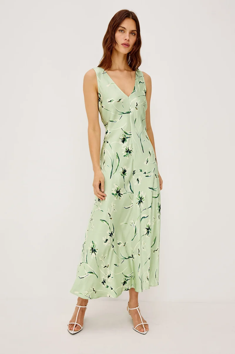 Camellia Dress Mint Linnea