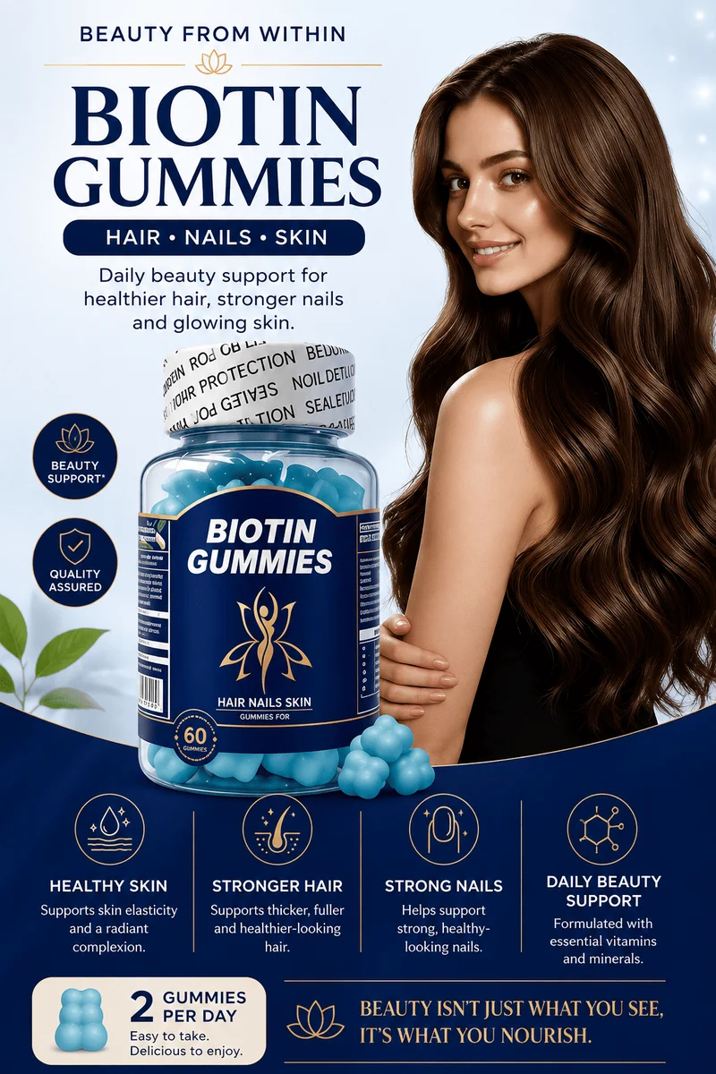 TS Beauty Glow™ Haar-, Haut- & Nagelgummibärchen
