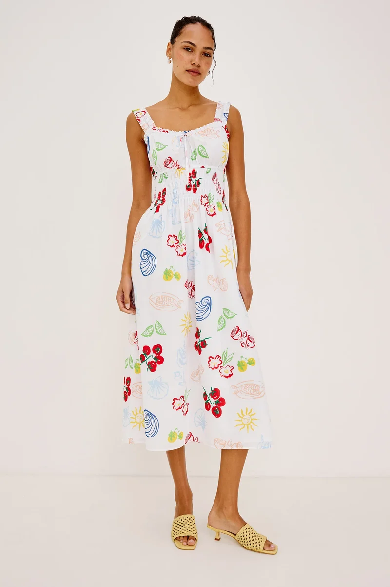 Capri Dress White Antipasti