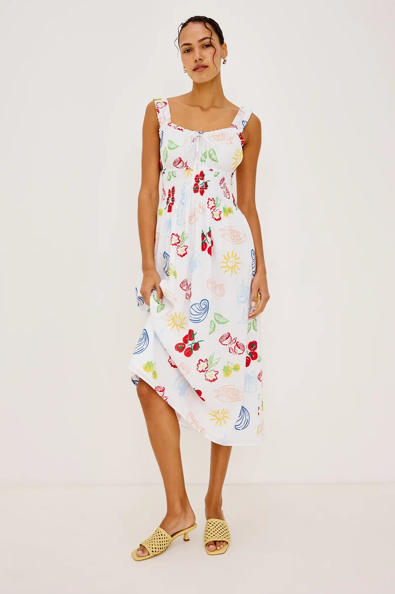 Capri Dress White Antipasti