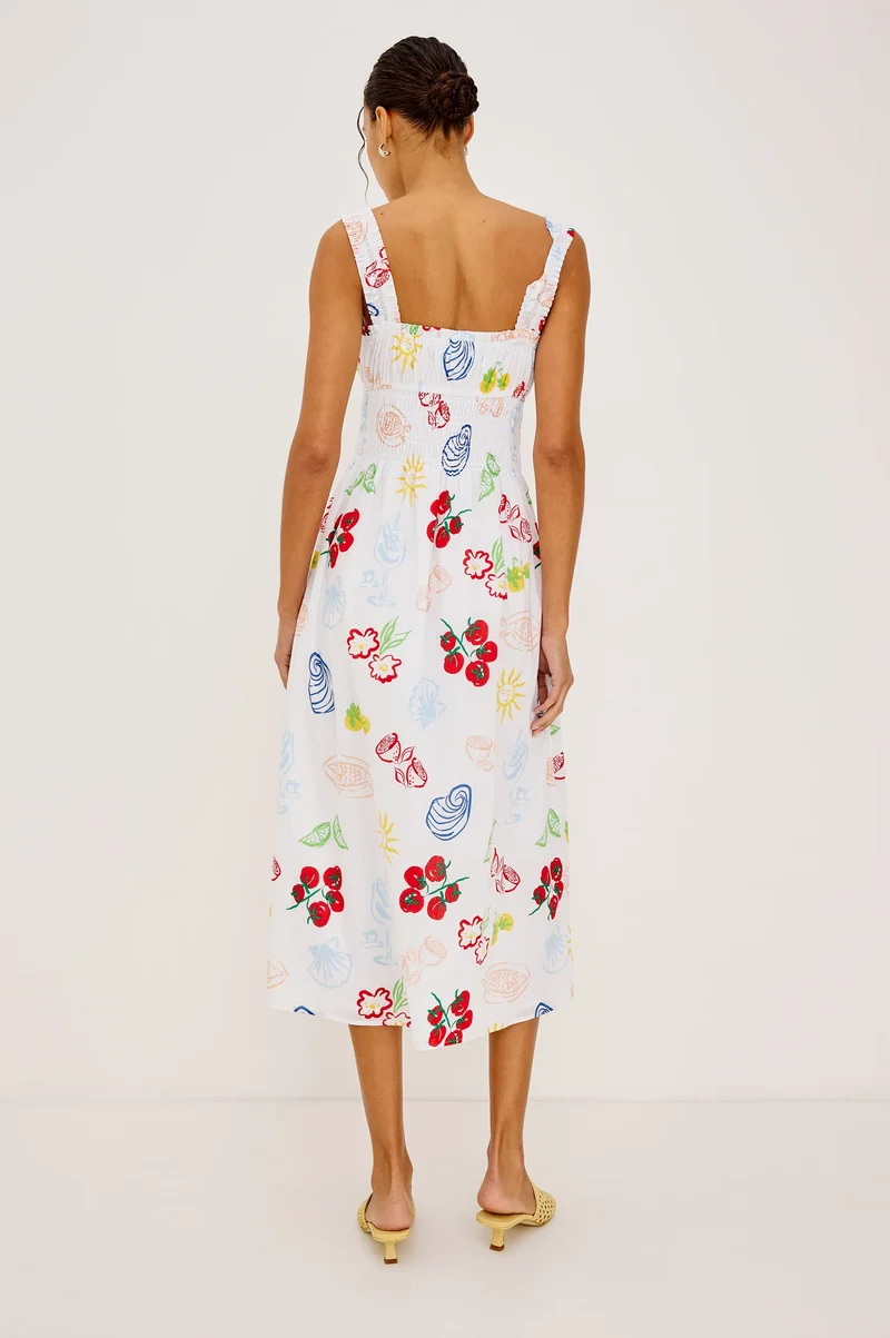 Capri Dress White Antipasti