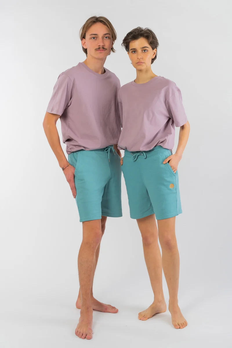 Kurze Jogginghose aus Bio Baumwolle