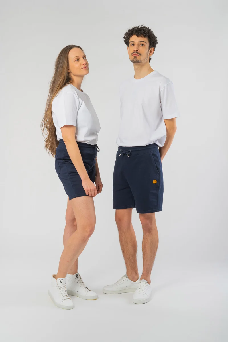 Kurze Jogginghose aus Bio Baumwolle