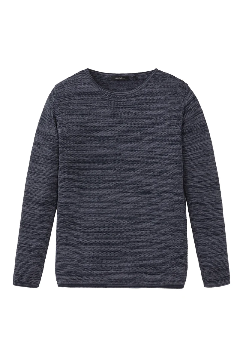 Knit-Crewneck aus Bio Baumwolle
