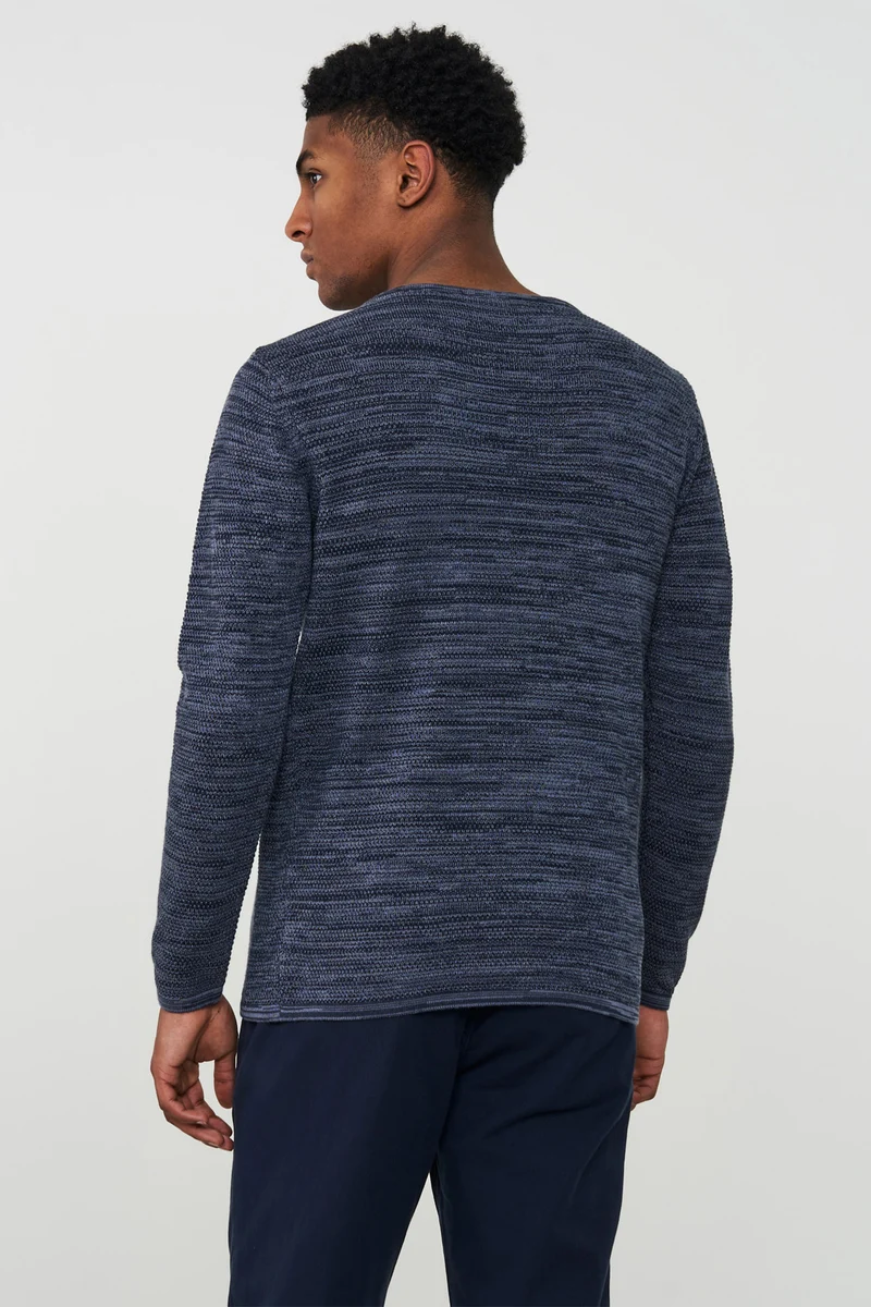 Knit-Crewneck aus Bio Baumwolle