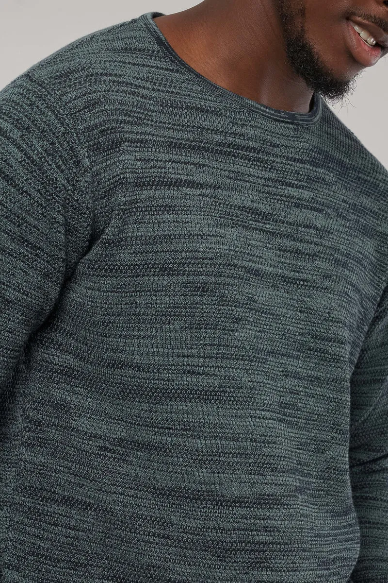 Knit-Crewneck aus Bio Baumwolle