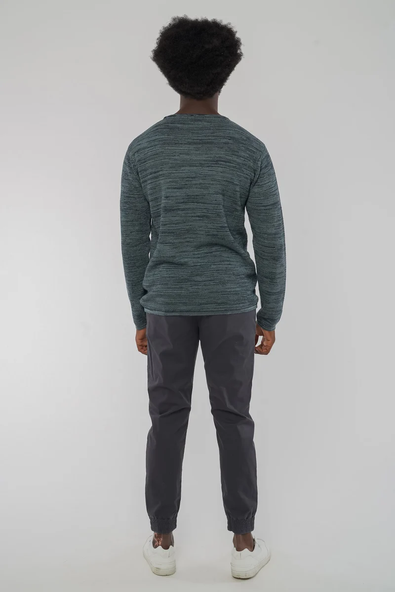 Knit-Crewneck aus Bio Baumwolle