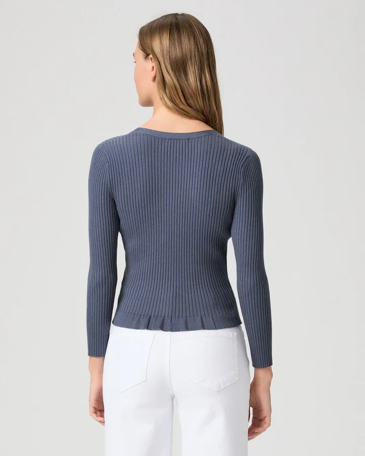 Royce Cardigan Pacific Blue